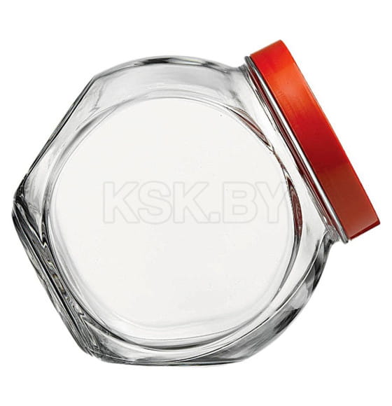 Банка стеклянная с пластиковой крышкой Белла, 2000 мл (80002 1071389) 