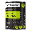Эмаль для пола ПФ-266 CONDOR светло-серая (Ral 7004), ТУ BY 101310916.005-2008, банка 0,9 кг