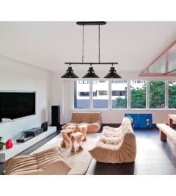 Светильник 1-013030 Retro 3 BLK