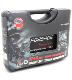 Набор Головок и Бит 1/4",1/2" 82предм. PREMIUM FORSAGE