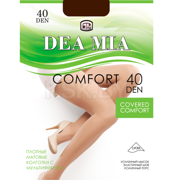 Колготки женские 1448 Брестские DEA MIA COMFORT 40, р. 2 MOCCA (3С1448-Д38) 