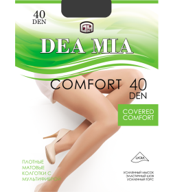 Колготки женские 1448 Брестские DEA MIA COMFORT 40, р. 4 GRAFIT