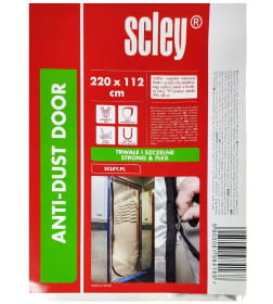 Пылезащитная полиэтиленовая дверь, U-образная, 220х112см SCLEY