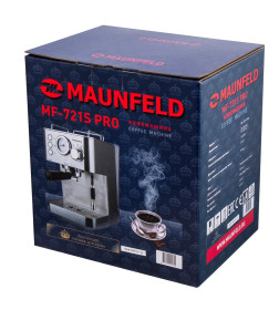 Кофемашина рожкового типа MAUNFELD MF-721S PRO