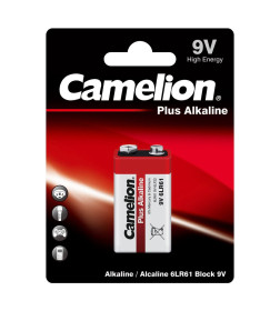 Батарейка "крона" 6LR61 9V Plus Alkaline Camelion