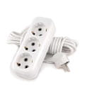 Удлинитель 3 розетки 10м с з/к, ПВС 3х1.5 16А LUXAR ( LUXAR 3SE-16A-10) 