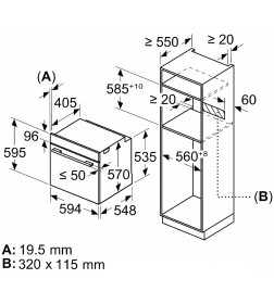 Духовой шкаф электрический Bosch HBA5360B0