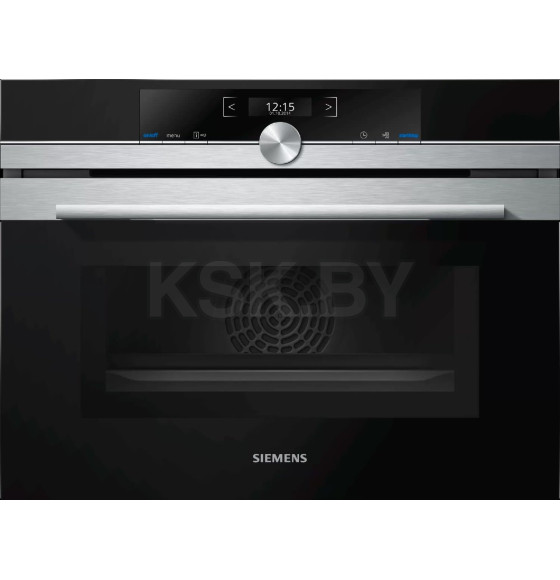 Компактный духовой шкаф с СВЧ Siemens CM633GBS1 (CM633GBS1) 