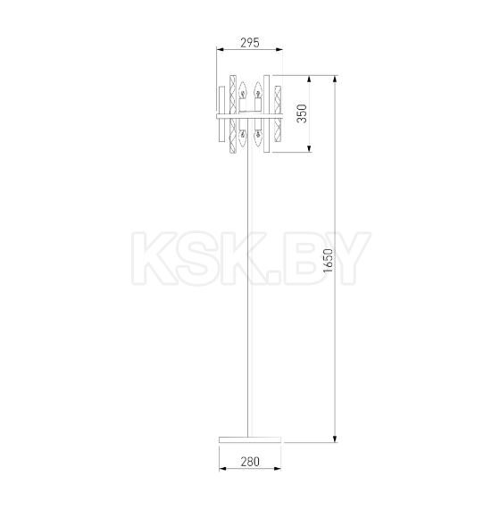 Светильник напольный Bogate's 01110/4 (a058714) 