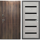 Дверь входная "Урбан " Дуб темный/сканди (правая)  860х2050 мм
