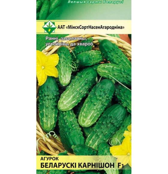 Огурец Белорусский корнишон F1 0.8г семена.