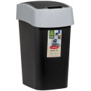 Урна для мусора Refuse bin 9L, черный/серый Curver 229418 (229418) 