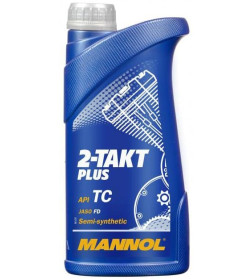 Моторное масло Mannol 2-Takt Plus TC, 1л