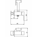 Смеситель Haiba скрытого монтажа, арт.HB5511-7 (HB5511-7) 