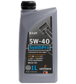 Масло моторное Senfineco SynthPro 5W-40 API SN ACEA C3 1л.