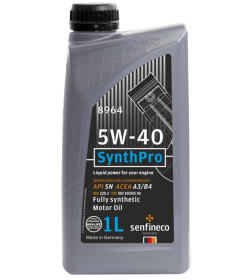 Масло моторное Senfineco SynthPro 5W-40 API SN ACEA A3/B4 1л.