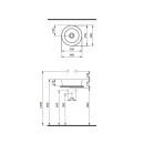 Раковина BERGES Mascon накладная, Ø 38 см, без отверстия под смеситель (181005) 