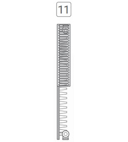 Радиатор стальной панельный Royal Thermo VENTIL COMPACT (11) 500x800 низ