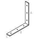 Узкий уголок 125x125x20 мм (SMP-55342-1) 