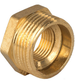 Футорка  3/4"x1/2" нар/вн, латунь, LD