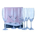 Набор бокалов для шампанского стеклянных "Magnolia optic" 210 мл/21 cм (6 шт.) 40934/8/210 (40934/8/210) 