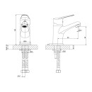 Смеситель для умывальника Lemark Партнер LM6506C (LM6506C) 