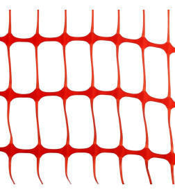Сетка для аварийного ограждения (оранжевая) 1*25м. Ячейка 40х95мм. "Lihtar"