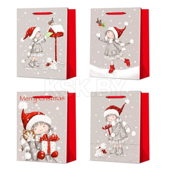 Пакет подарочный GB22-6202 32x26х10см (GB22-6202) 