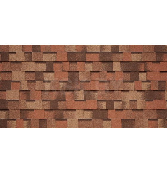 Битумная черепица TEGOLA PREMIUM UNICA MASTER Terracotta 404 (Терракота), (2,0м2)