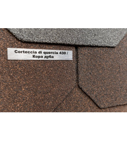 Битумная черепица TEGOLA PREMIUM LIBERTY Corteccia di quercia 430 (Кора дуба), (2.9м2)