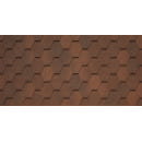 Битумная черепица TEGOLA BUSINESS PLUS UNICA MOSAIK Robusta 444 (Робуста), (2,86м2)