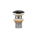 Выпуск для умывальника, IDDIS Optima Home цвет черный.арт.OPHBM0Wi88 (OPHBM0Wi88) 
