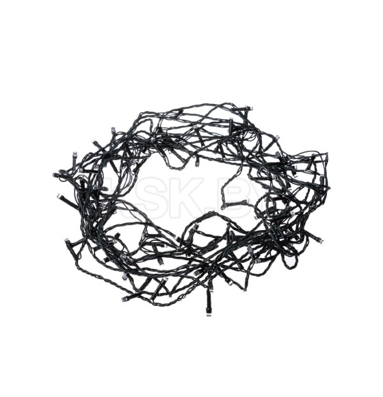 Гирлянда светодиодная СГ100MЗ10, многоцвет., зеленый шнур, 10м, 8 режимов, 250 В, TDM (SQ0361-0041) 