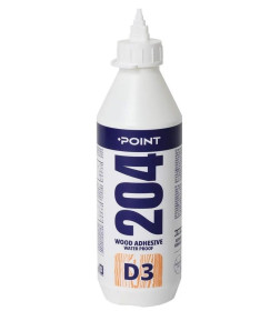 Клей монтажный для дерева POINT "204 D3 Wood Adhesive" прозрачный, 500 мл