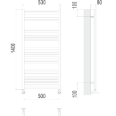 Полотенцесушитель Ватикан П22 500х1400 (4670078530547) 