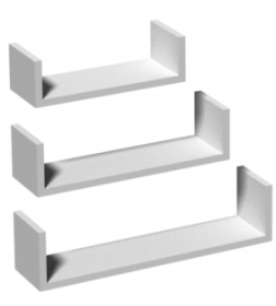 Комплект полок FUS1 тип "U" белый,уценка