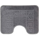 Коврик BANYOLIN U-type антрацит, 50х60 см