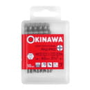 Бита двусторонняя PH 2х65 мм торсионная S2 (10 шт.) Okinawa 2171 (2171) 