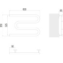 Полотенцесушитель M-образный 600х350 (4620768883927) 