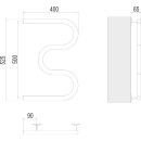 Полотенцесушитель M-образный 400х500 (4620768883903) 