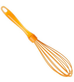 Венчик силиконовый, 23 х 5 см, оранжевый, PERFECTO LINEA