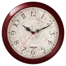 Часы настенные TROYKA обод бордо 11131149 (11131149) 