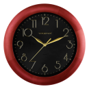 Часы настенные TROYKA цвет-вишня, рельефные цифры 11162180 (11162180) 