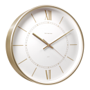 Часы настенные TROYKA обод тонкий золото 77778744 (77778744) 