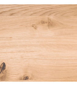 Стол ВЕЙВ раздвижной, 120(160)*80*75, дуб натуральный/белое подстолье  КСЕ/Р-80