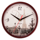 Часы настенные TROYKA корпус бордо 91931927 (91931927) 