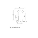 Смеситель для кухни РМС SUS124-001F-1 (SUS124-001F-1) 