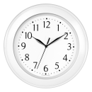 Часы настенные TROYKA обод белый 122211201 (122211201) 