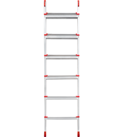 Лестница 1х 6 приставная алюминиевая, серия NV3217 Новая высота