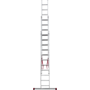 Лестница 3х11 трехсекционная алюминиевая профессиональная, серия NV323 Новая высота (3230311) 